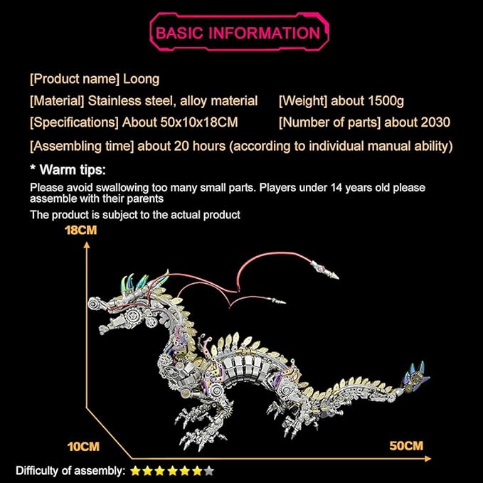 Chinese Dragon Puzzle New