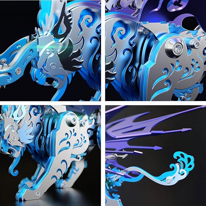Qiong Qi Tiger 3D Metal puzzle New