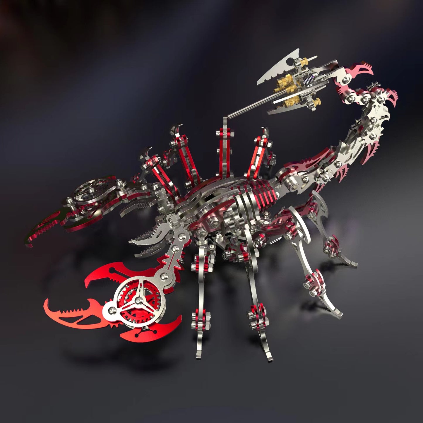 Scorpion Metal Puzzle Top